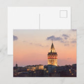 Galatatoren, Istanbul Briefkaart (Voorkant / Achterkant)