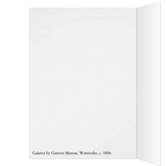 Galatea Gustave Moreau Waterverf (Binnen (Links))
