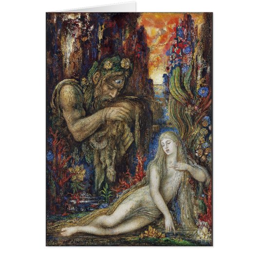 Galatea Gustave Moreau Waterverf (Voorkant)