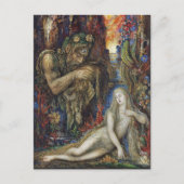 Galatea Gustave Moreau Waterverf Briefkaart (Voorkant)