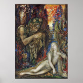 Galatea Gustave Moreau Waterverf Poster (Voorkant)