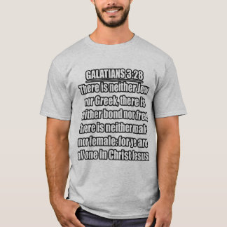 Galaten 3:28 — King James Version (KJV 1900) T-shirt