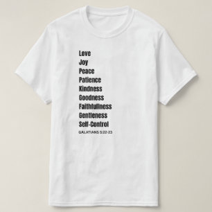 GALATEN 5:22-23 blk Mannen T-shirt