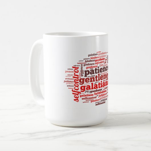 Galaten 5 - Mok (Voorkant links)