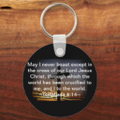 Galaten 6:14 sleutelhanger (Voorkant)