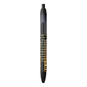 Galaten 6:14 zwarte inkt pen