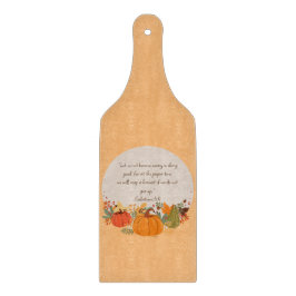 Galaten 6:9 Oogst Herfst Herfst dankbaar pompoen Snijplank