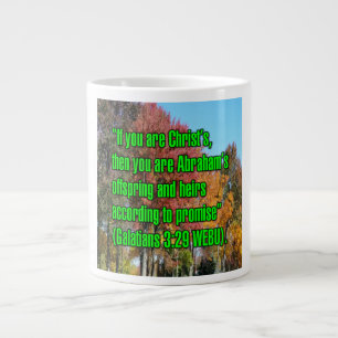 Galatenzen 3:29 WEBU Mug Grote Koffiekop