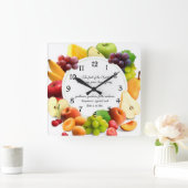 Galatianen 5:22-23 vierkante klok (Huis)