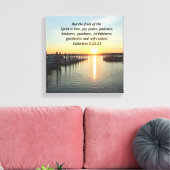 GALATIANEN 5 SUNSET FOTO CANVAS AFDRUK (Insitu (Woonkamer))