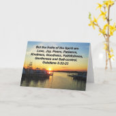 GALATIANEN 5 VRUCHTEN VAN DE GEDISTILLEERDE SUNSET KAART (Gele Bloem)