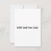 Galatians 4:19 KJV Bijbel verse Pic Flat Greeting Kaart (Achterkant)