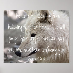 Galatians 5:10 poster