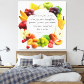 Galatians 5:22-23 canvasafdruk canvas afdruk (Insitu (Slaapkamer))