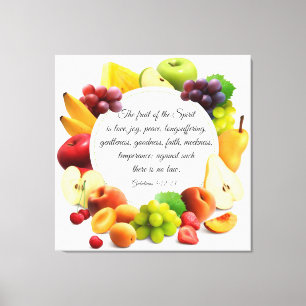 Galatians 5:22-23 canvasafdruk canvas afdruk