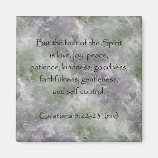 Galatians 5:22-23 ~ Fruit of the Spirit Magneet