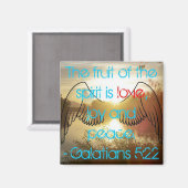 Galatians 5:22 Magnet (Voorkant / Achterkant)