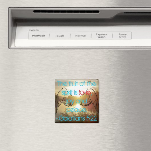 Galatians 5:22 Magnet (Insitu (Vaatwasser))