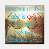 Galatians 5:22 Magnet (Voorkant)
