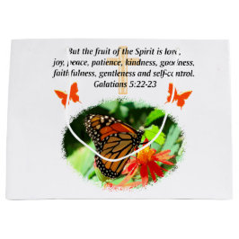 GALATIANS 5 BUTTERFLY FOTO-ONTWERP GROOT CADEAUZAKJE
