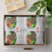 GALATIANS 5 BUTTERFLY FOTO-ONTWERP TISSUEPAPIER (Geschenk)