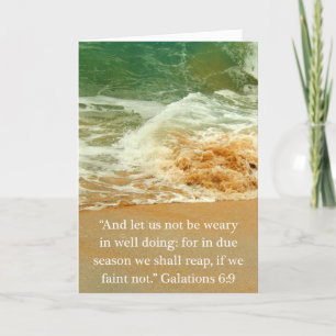 Galatians 6:9 Bedankt voor alles wat je doet