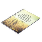 Galatians 6:9 Niet moe worden om goed te doen Notitieboek (Linkerzijde)