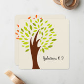 Galatians 6:9 Scriptkaart Notitiekaartje (Voorkant / Achterkant in situ)