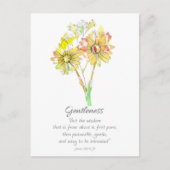 Galatians Fruit of the Spirit Scripture Prayer  Briefkaart (Voorkant)