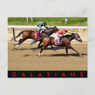 Galatians - Luis Saez Briefkaart