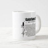 GALATIANS MAN Christelijk Grote Koffiekop (Voorkant rechts)