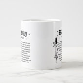 GALATIANS MAN Christelijk Grote Koffiekop (Voorkant)