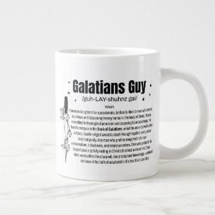 GALATIANS MAN Christelijk Grote Koffiekop