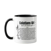 Galatians Meisje 11oz Tweekleurige Koffie