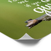 Galatiërs 6:9 Laten we niet moe zijn om goed te do Poster (Hoek)