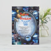 Galaxiale bezoekers in de ruimte kaart (Staand voorkant)