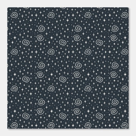 Galaxiale patroon behang (Voorkant)