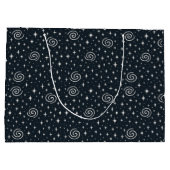 Galaxiale patroon groot cadeauzakje (Achterkant)