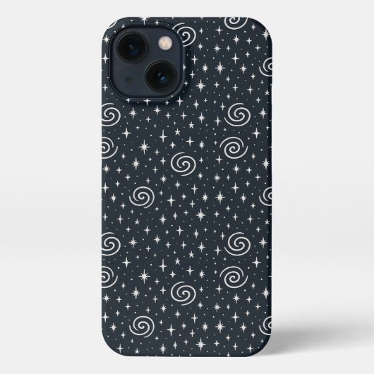 Galaxiale patroon iPhone hoesje (Achterkant)