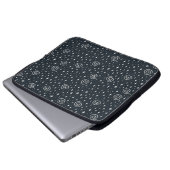 Galaxiale patroon laptop sleeve (Voorkant onderkant)