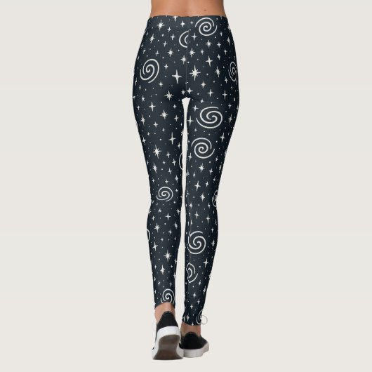 Galaxiale patroon leggings (Achterkant)