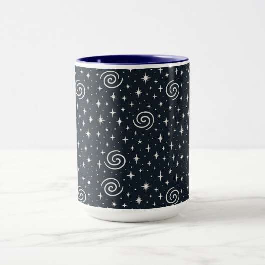 Galaxiale patroon mok (Midden)