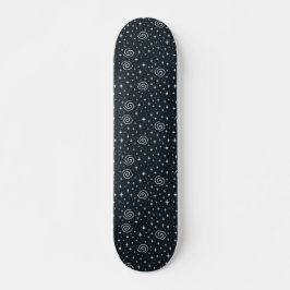 Galaxiale patroon persoonlijk skateboard