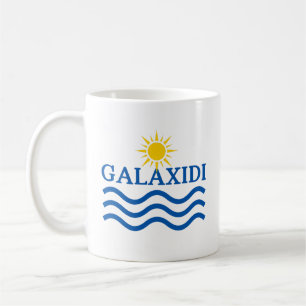 GALAXIDI Griekenland, Zonnegolven Koffiemok