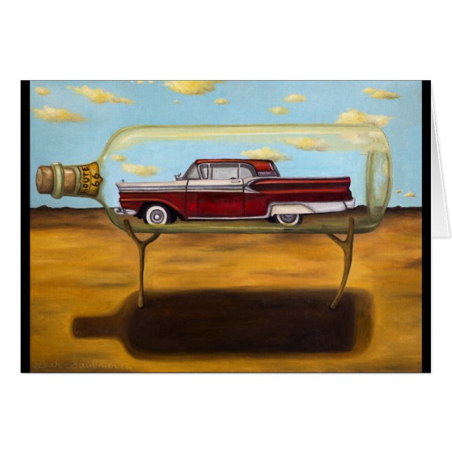 Galaxie in een fles (Voorkant Horizontaal)