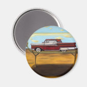 Galaxie in een fles magneet (Voorkant / Achterkant)