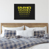 GALAXIES GALAXIES GALAXIES GALAXIES GALAXIES CANVAS AFDRUK (Insitu (Slaapkamer))