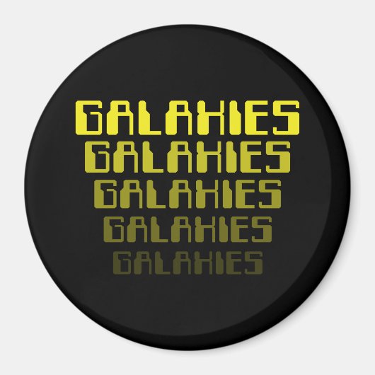 GALAXIES GALAXIES GALAXIES GALAXIES GALAXIES MAGNEET (Voorkant)
