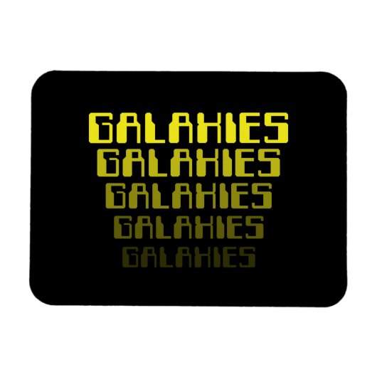GALAXIES GALAXIES GALAXIES GALAXIES GALAXIES MAGNEET (Horizontaal)