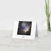 Galaxies gepersonaliseerd Dank u Opmerking Kaart (Achterkant)